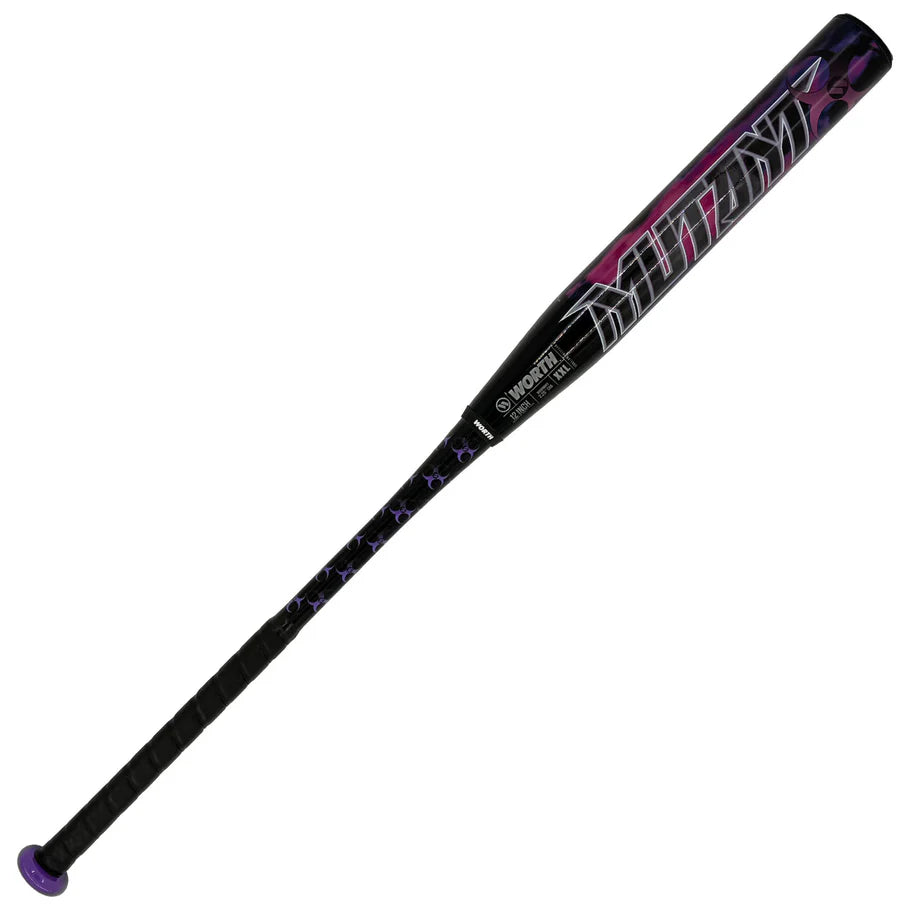 2026 WORTH MUTANT PURPLE HAZE XXL USSSA SLOWPITCH SOFTBALL BAT - WSU6M