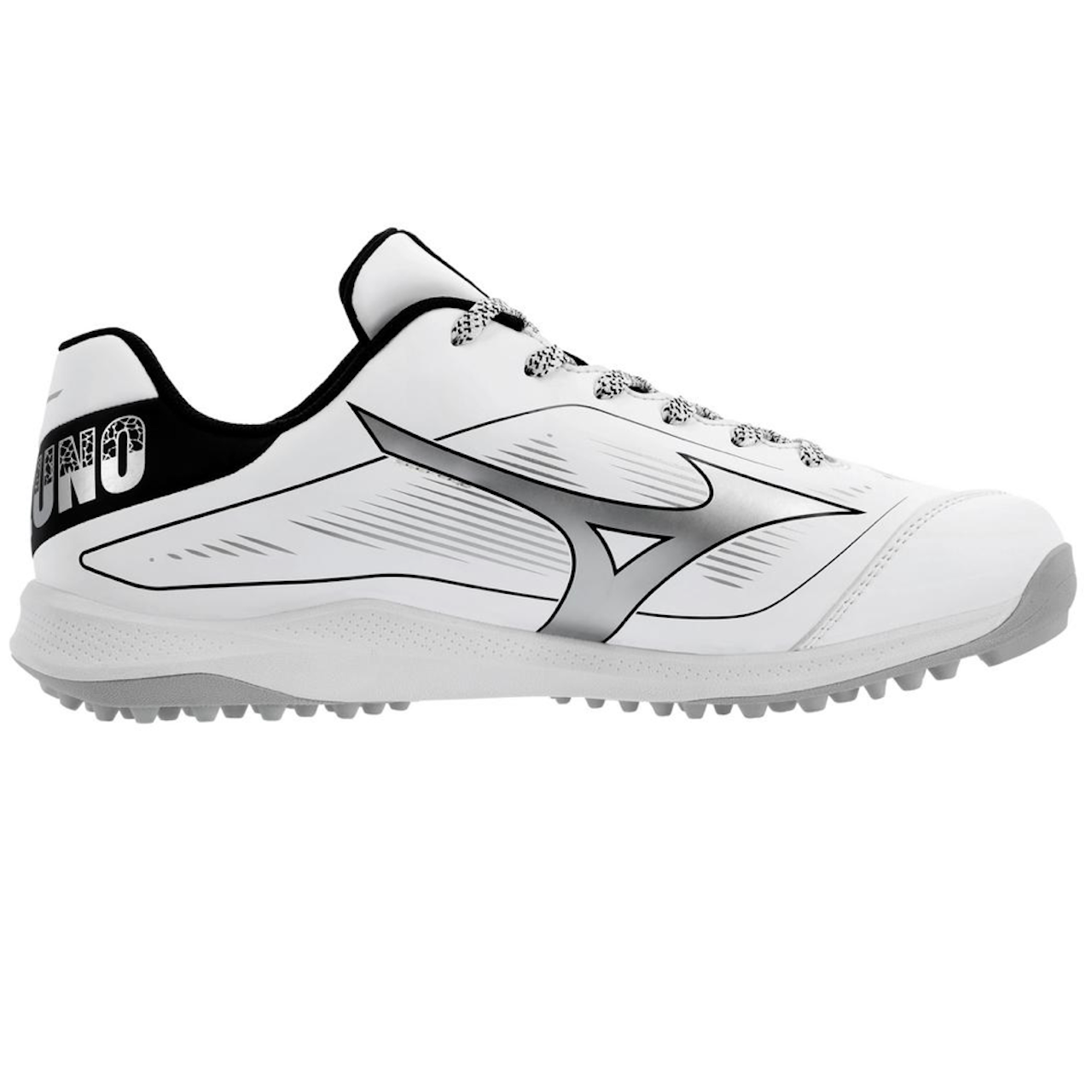（かずやんさん専用）Mizuno CUSHION REVO ホワイト 【新品】 Mizuno Cushion Revo Diamond All Surface/Turf Baseball Fastpitch Shoe -