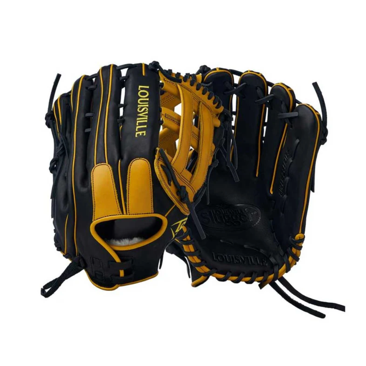 グローブ PePeRoN24 2025 Louisville Super Z Softball Fielding Glove Black/Yellow - SUPERZ-