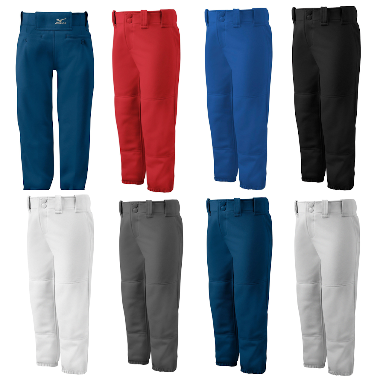 Mizuno Girls Belted Softball Pant - 350462 GIRLS BELTED PANTS
