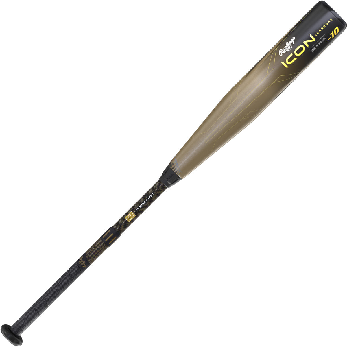 RawlingsICON-10 31インチ carbonバット 2023 Rawlings Icon (-10) USSSA Baseball Bat - RUT3I10
