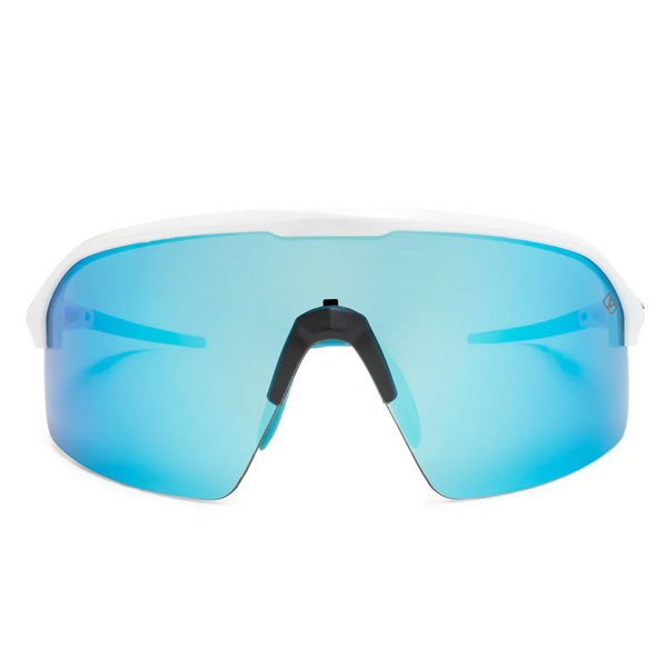 Vigor Mystic Sea Blue Polarized+ White Frame Sunglasses