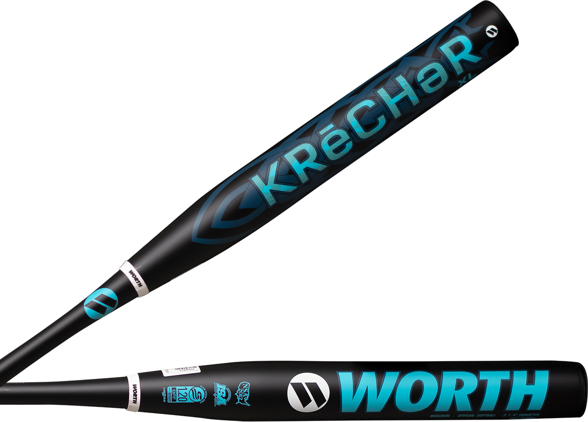 Batte De Softball Slowpitch Worth AMP C - 1 Pièce En Alliage, Pour