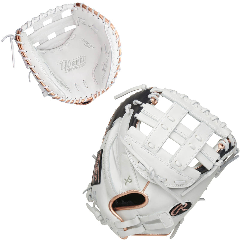 Rawlings Liberty Advanced 33 Softball Catchers Mitt Glove RLACM33RG