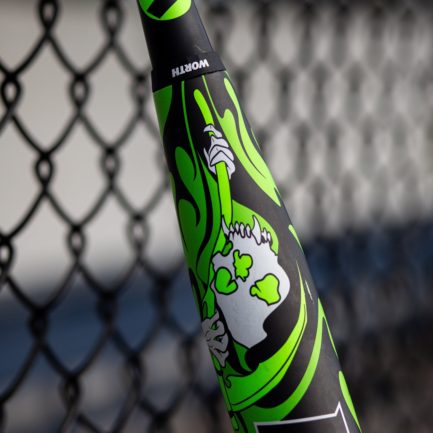 2024 Worth Bedlam - Phil Matte XL USSSA Slowpitch Softball Bat WSU412P