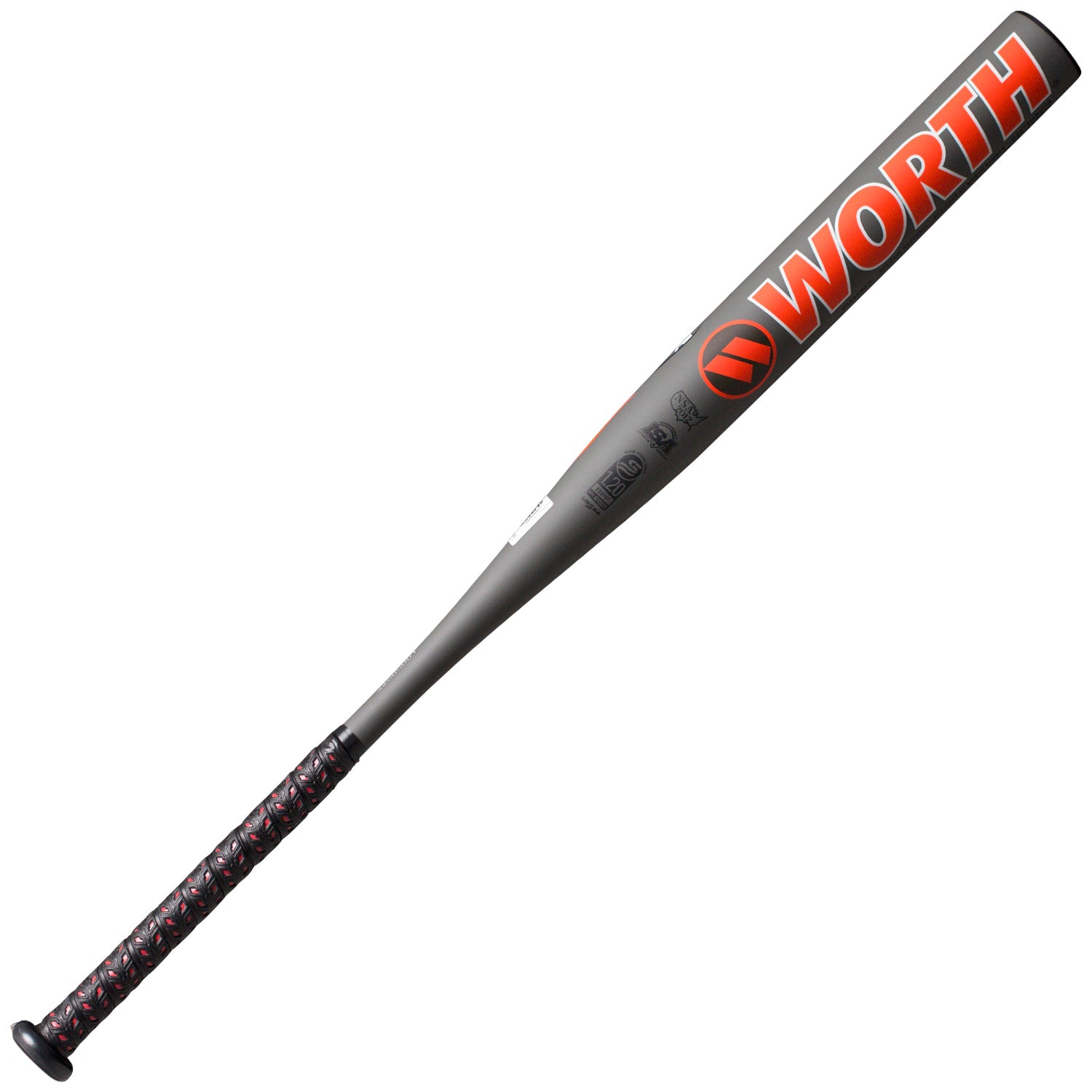 2024 Worth Bedlam - Phil Matte XL USSSA Slowpitch Softball Bat WSU4PMB