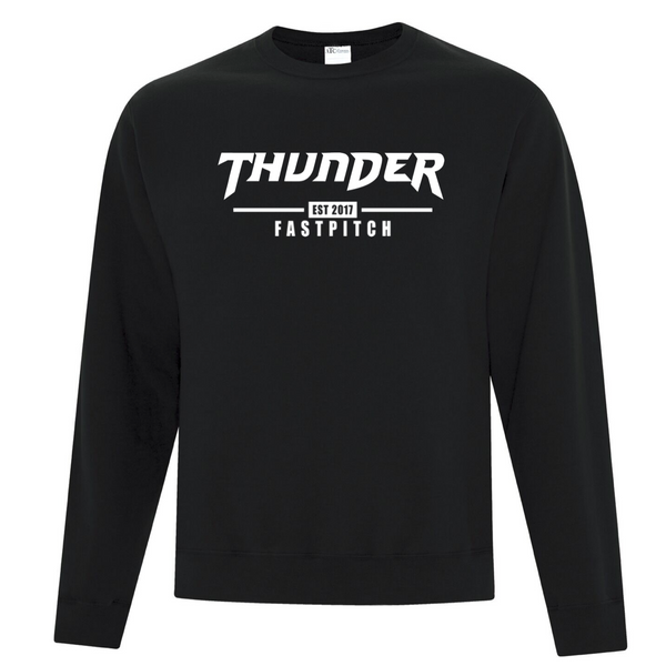 2025 Season Wilmot Thunder EST2017  Crewneck Fleece Sweatshirt - 2025-WMSA-EST-ATC2400