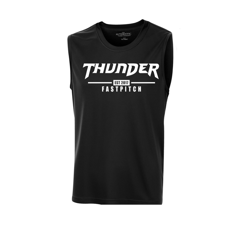 2025 Season Wilmot Thunder EST2017  Pro Team Sleeveless Performance Tee  - 2025-WMSA-EST-NOSLEEVE-SAN-S3527