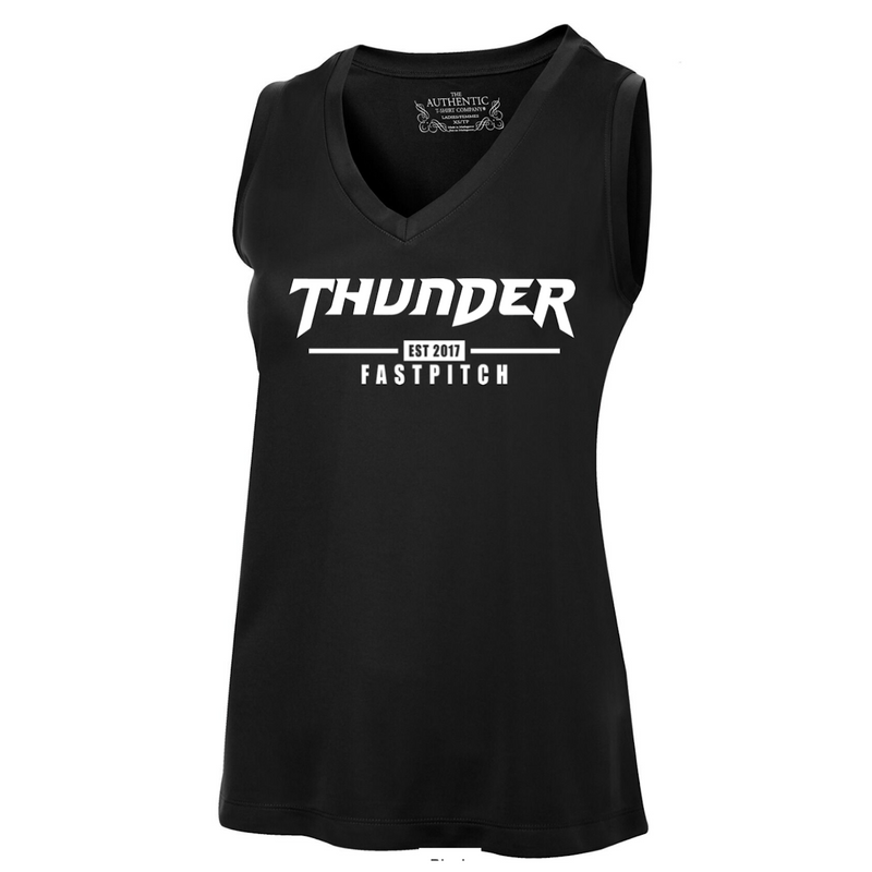 2025 Season Wilmot Thunder EST2017  Pro Team Sleeveless Performance Tee  - 2025-WMSA-EST-NOSLEEVE-SAN-S3527