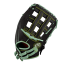 2026 SISC Exclusive Rawlings Heart of the Hide PRO125SB Pattern 12.5" Fielding Glove - 2026-PRO125SB-6-Black/Ocean Mint