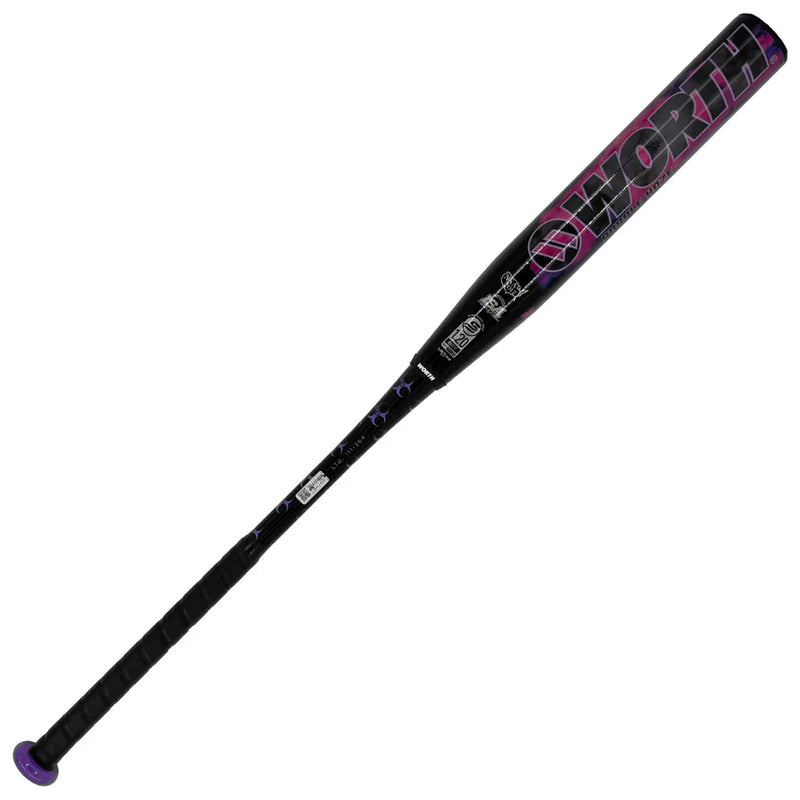 2026 WORTH MUTANT PURPLE HAZE XXL USSSA SLOWPITCH SOFTBALL BAT - WSU6M