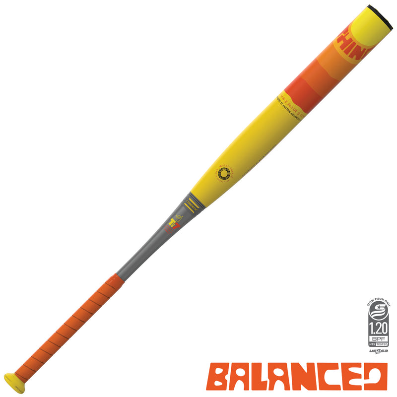 2022 Easton Thing Fire Flex Triple Wall Design 12.75" Barrel Balanced USSSA Slowpitch Softball Bat  SP22THGB