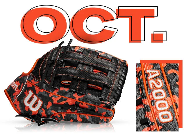 Wilson Glove of The Month (GOTM) October 2024 A2000 Custom 1777 Pattern - 12.75" - WBW1027911275