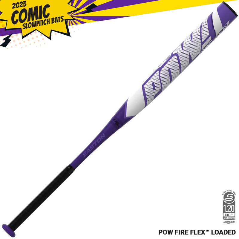 2023 Easton POW Fire Flex 12.75" Barrel Loaded USSSA Slowpitch Softball Bat SP23POWL