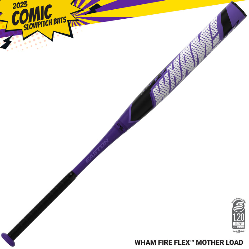 2023 Easton WHAM Fire Flex 12.5" Barrel Mother Load USSSA  Slowpitch Softball Bat SP23WHAMX