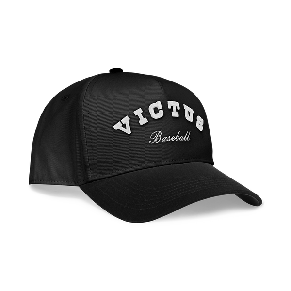 Victus Snapback Baseball Black Hat - VAHTVB-BK
