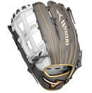 Mizuno Prime Elite Softball Glove 12.75" White/Grey - 313052