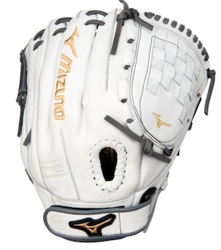 Mizuno MVP Prime Softball Glove 12.5" White/Grey - 312994