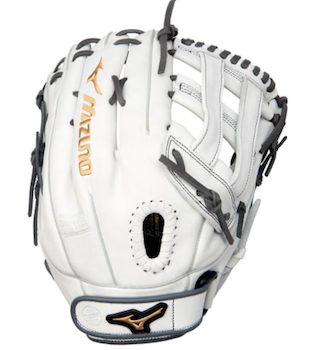 Mizuno MVP Prime Softball Glove 13" White/Grey - 313067