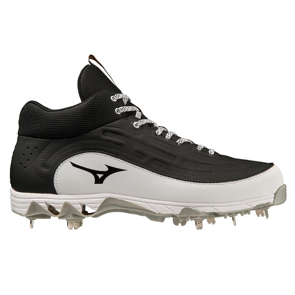 Mizuno 9 Spike Ambition 3 Mid Metal Mens Molded Softball Baseball Cleats - 320683