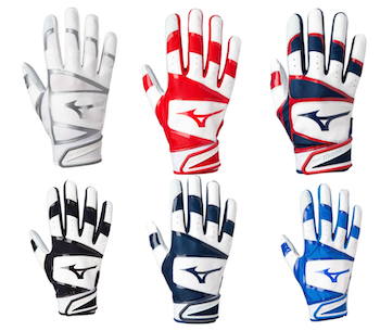 2021 Mizuno B-303 Adult Leather Batting Gloves - 330417