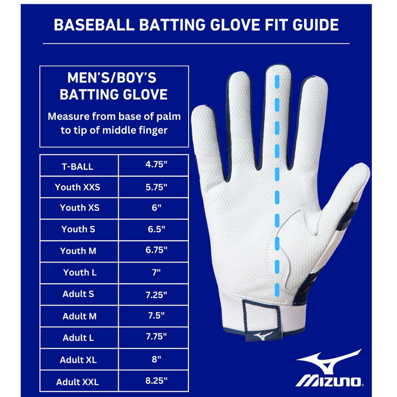 Mizuno MVP Batting Gloves - 330461 / 330462