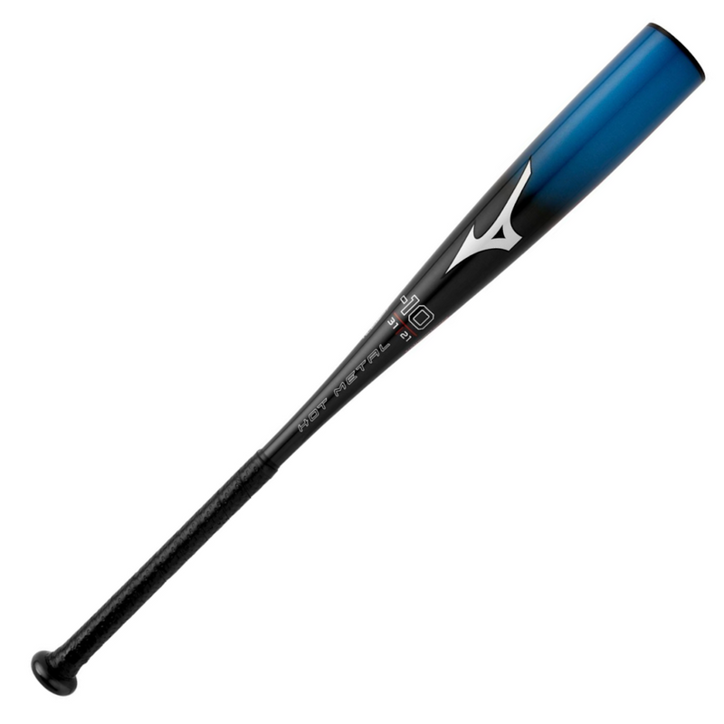 2023 Mizuno B22 Hot Metal Big Barrel 1PC Alloy -10 (2 3/4") USSSA Baseball Bat 340617