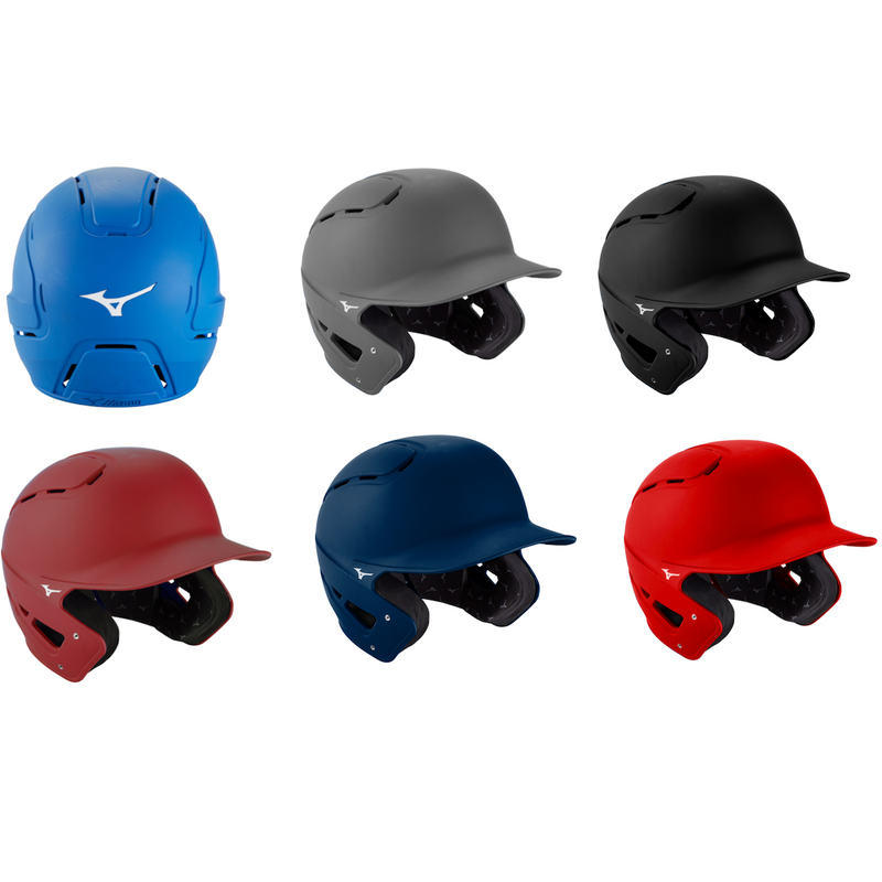 Mizuno B6 Baseball Batting Helmet - Solid Color - 380388 380390 B6 Mizuno Helmet