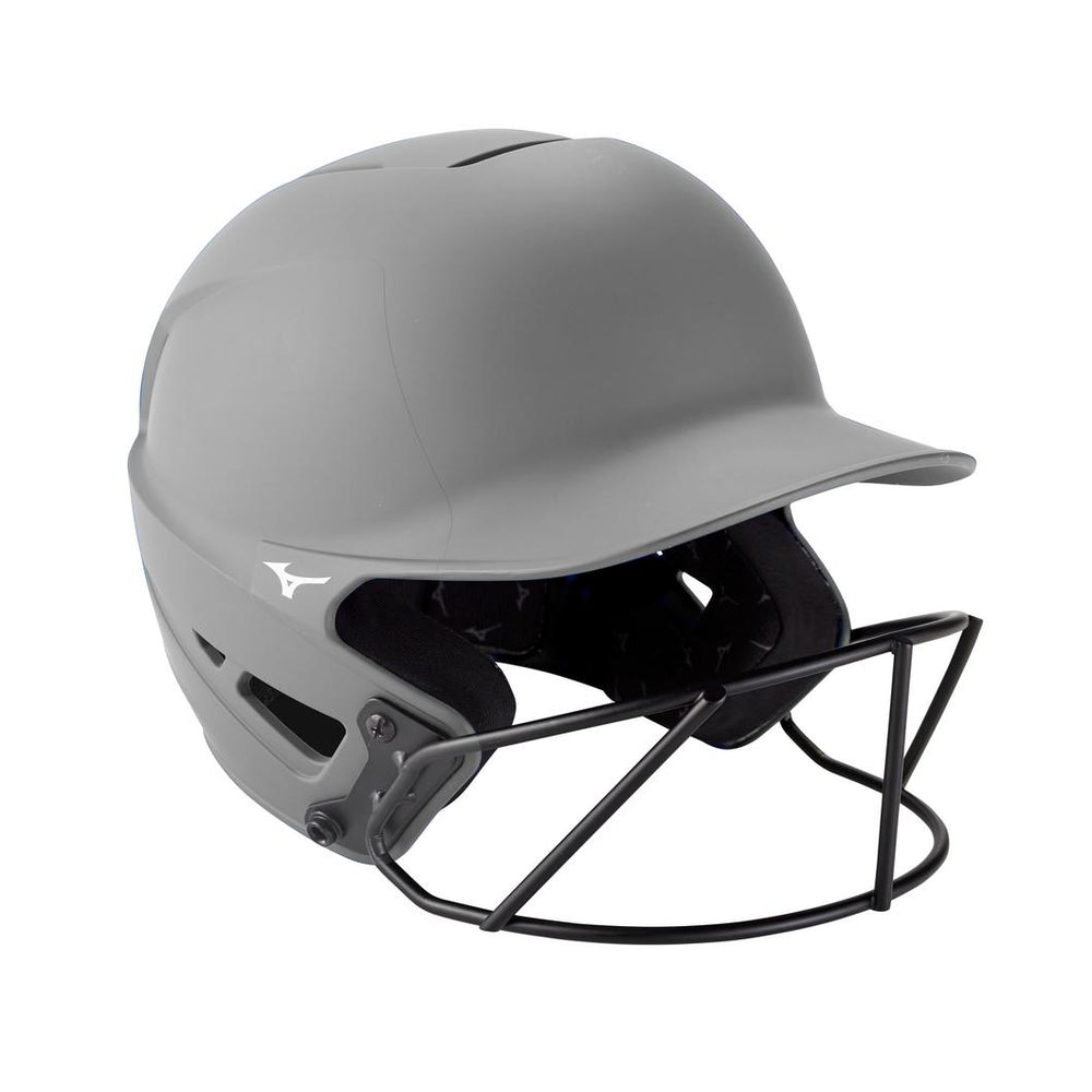 ジャンク National mizuno トスマシーン Nice Batting Mizuno F6 Solid Colour Women's Batting Helmet with Mask - 380395 - F6-