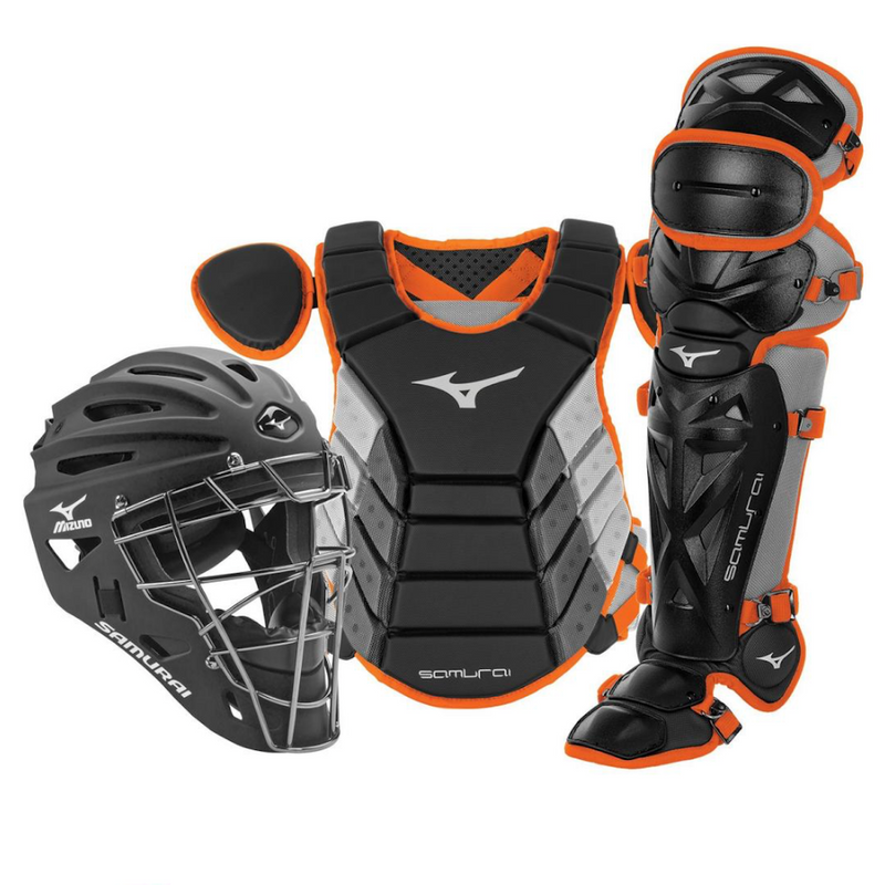 Mizuno Samurai Youth Baseball Boxed Catcher's Gear Set 14