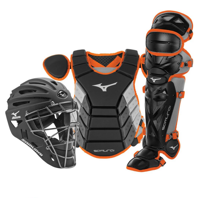 Mizuno Samurai Youth Baseball Boxed Catcher's Gear Set 14" - 380420