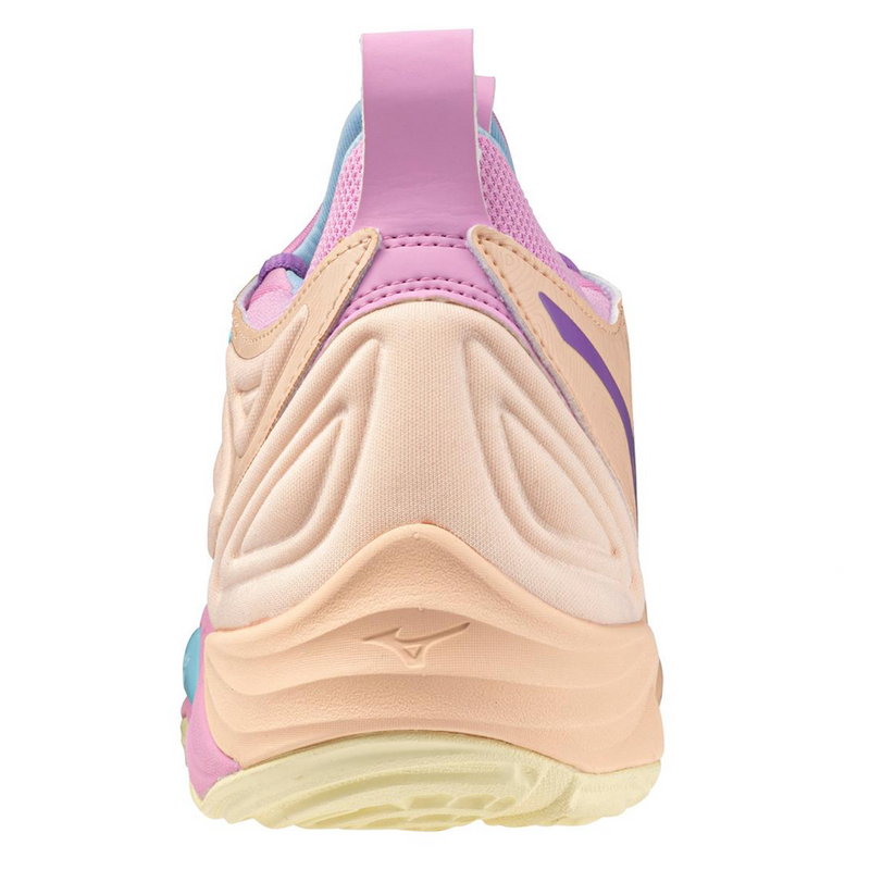 Mizuno Wave Momentum 3 Unisex Volleyball Shoes - Peach Bud