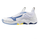 Mizuno Limited Edition Momentum 3 Unisex Volleyball Shoes White-Bellweather Blue - White - 430324.00BW