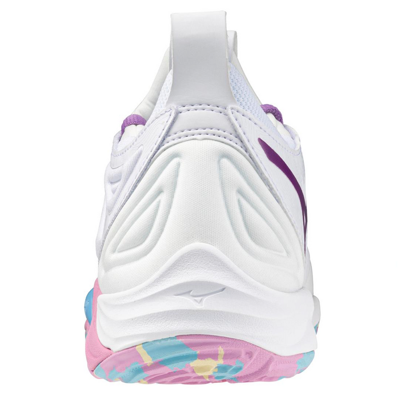 Mizuno Wave Momentum 3 Women's Volleyball Shoes - White/Pink Tetra