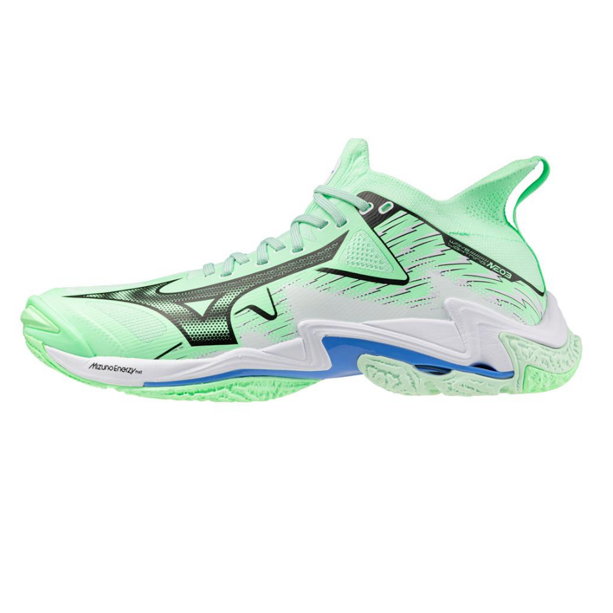 Mizuno Wave Lightning Neo Unisex Volleyball Shoes Mint-White - 430329.