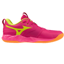 Mizuno Wave Momentum 4 Pro Women's Pink Tetra - Fortune Yellow Volleyball Shoes - 430339.PT3Z