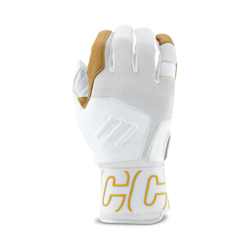 Marucci Blacksmith Wrap Youth Batting Gloves - MBG2BKSMY