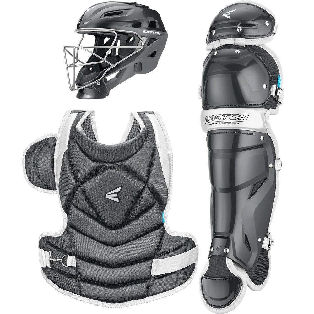Easton | ELITE X Baseball Catcher's Leg Guards | NOCSAE