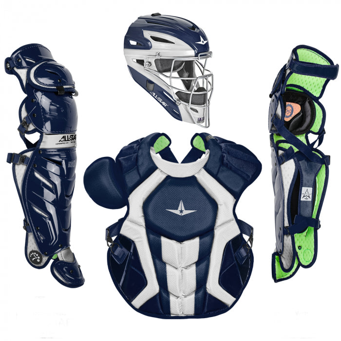 All Star S7 Axis Adult NOCSAE Certified Catchers Set - Two Tone