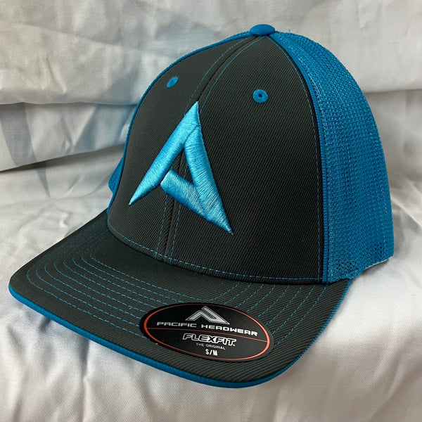 Anarchy New Logo Pacific 404M Flex Fit Electric Blue Hat - ANARCHY-404M-ELEC-BLUE-NEW-LOGO