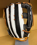 Anarchy Premium 13.5" Leather Slowpitch Softball Fielding Glove â€“ ANARCHY135-BLK-CRM