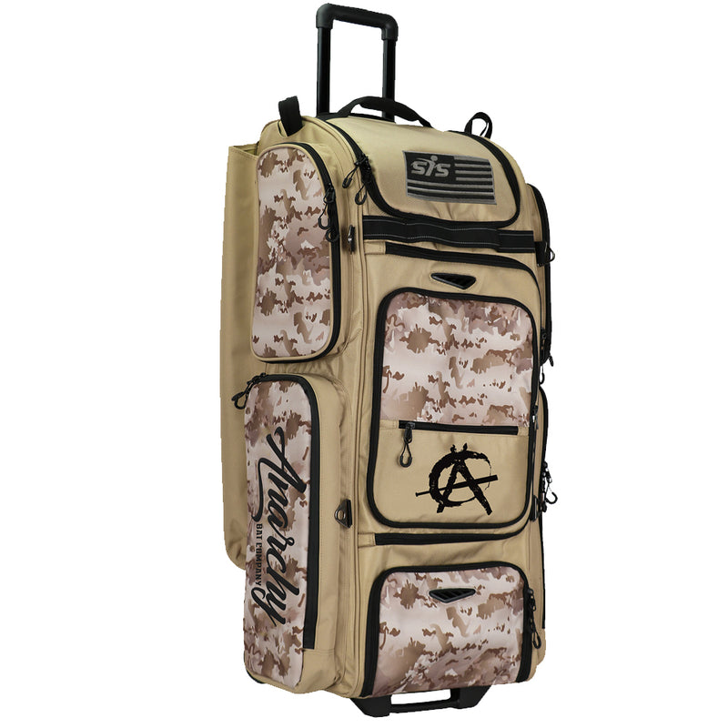 SMASH OPS V2 GUERRILLA Anarchy Edition Roller Bag (Desert Camo)