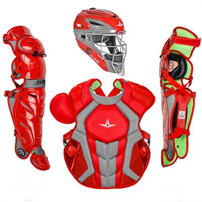 All Star S7 Axis Adult NOCSAE Certified Catchers Set - Solid Colors