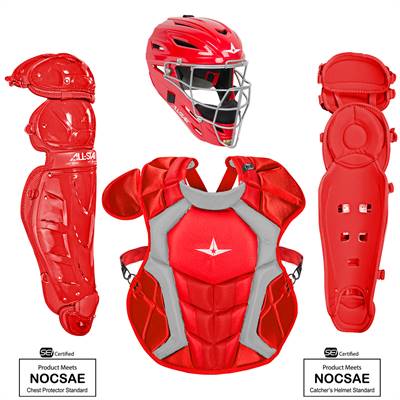 All Star Classic Fit Adult NOCSAE Certified Catchers Set