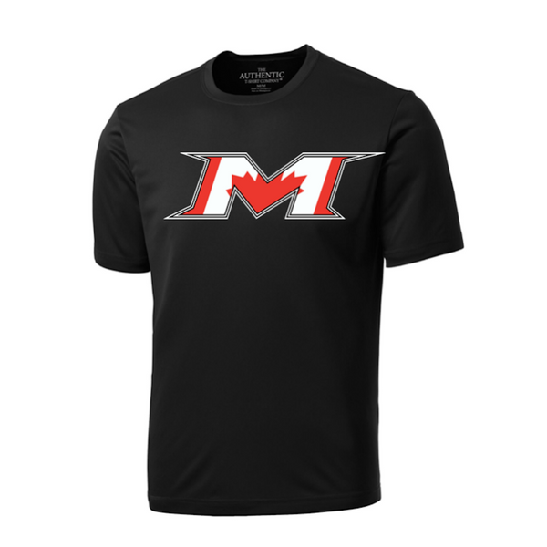 Miken Canadian Branded Pro Team Performance T-Shirt - ATC350-MIKEN-CAN