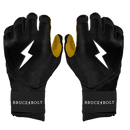 Bruce Bolt Original Series Long Cuff Batting Glove - Black