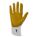 Bruce Bolt Original Series Long Cuff Batting Glove - White