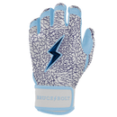 Bruce Bolt Happ Series Short Cuff Batting Glove - Elephant Print