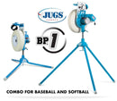 Jugs BP1 Combo Baseball/Softball Pitching Machine - BP1 Combo