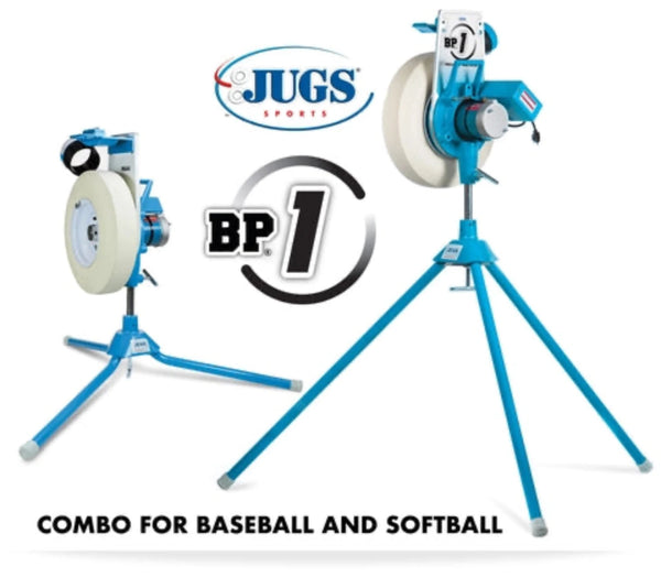 Jugs BP1 Combo Baseball/Softball Pitching Machine - BP1 Combo